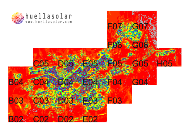 mapa solar Oviedo